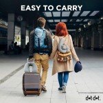 Dot&Dot Adjustable Memory Foam Travel Pillow