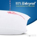 Queen Size Waterproof Pillow Protectors (4 Pack)