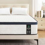 Amztree 12" Memory Foam & Pocket Coil Mattress
