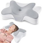 DONAMA Memory Foam Cervical Pillow for Sleepers