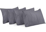 Soft Microfiber Queen Pillow Cases - 4 Pack