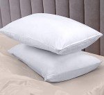 Waterproof Zippered Pillow Protectors (2 Pack)