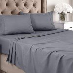 Utopia Queen Soft Microfiber Sheet Set - Grey