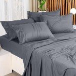 Queen Bed Sheets Set - 4 Piece Microfiber