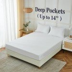 ILAVANDE White Queen Sheet Set – Super Soft & Breathable