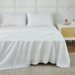 ILAVANDE White Queen Sheet Set – Super Soft & Breathable