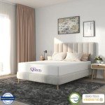 NapQueen 8-Inch Bamboo Charcoal Memory Foam Mattress