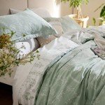 Sage Green Floral Queen Comforter Set - 3 Pieces