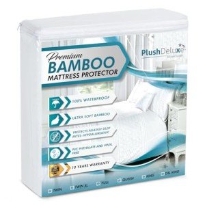 Ultra Soft Bamboo Mattress Protector - King Size