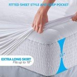 Ultra Soft Bamboo Mattress Protector - King Size