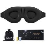 3D Light Blocking Sleep Mask for Side Sleepers