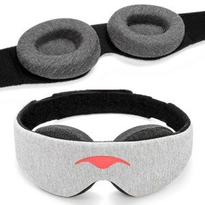 Manta Sleep Mask - Ultimate Light Blocking Eye Mask