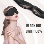 3D Sleep Mask for Side Sleepers – Total Light Block