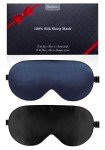 Silk Sleep Masks 2-Pack – Adjustable Light Blockers