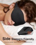 3D Contoured Sleep Mask for Side Sleepers