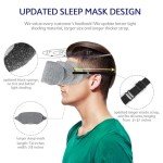 Mavogel Cotton Sleep Mask - Soft Light Blocking Eye Mask