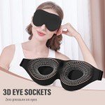 3D Sleep Mask for Side Sleepers – Total Light Block