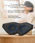 3D Contoured Sleep Mask for Side Sleepers
