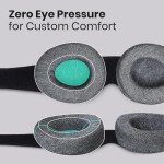 Manta Sleep Mask - Ultimate Light Blocking Eye Mask