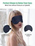 Silk Sleep Masks 2-Pack – Adjustable Light Blockers