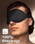 3D Contoured Sleep Mask for Side Sleepers