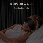 Comfort 3D Eye Mask for Better Sleep Black