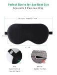 Silk Sleep Masks 2-Pack – Adjustable Light Blockers