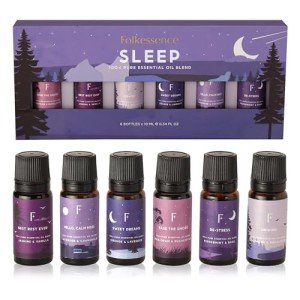 Sleep Essential Oils Set - 6 Relaxing Blends