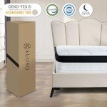 Queen Size 12" Mattress with Memory Foam & Springs