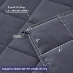 YesCool 20 lb Cooling Weighted Blanket for Sleep
