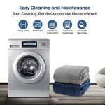 Cozy 15 lb Weighted Blanket in Grey