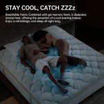 OFFTR z Queen 14" Medium Firm Hybrid Mattress