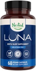 Luna Herbal Sleep Support Capsules with Chamomile
