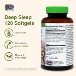 Herbal Deep Sleep Support Softgels - 120 Count