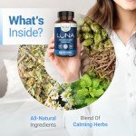Luna Herbal Sleep Support Capsules with Chamomile