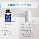 Luna Herbal Sleep Support Capsules with Chamomile