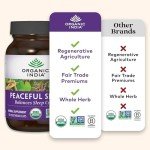 Organic India Peaceful Sleep Herbal Supplement - 90 Capsules