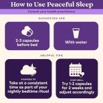 Organic India Peaceful Sleep Herbal Supplement - 90 Capsules