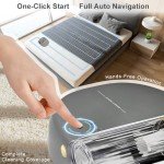 Automatic Bed Vacuum Cleaner with Smart Navigation