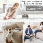 Automatic Bed Vacuum Cleaner with Smart Navigation