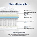 Olee Sleep 10" Plush Hybrid Mattress - Full Size