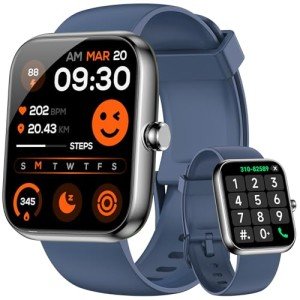 Alexa Fitness Tracker Smart Watch for Sleep & Health