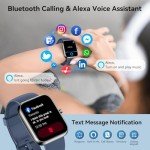 Alexa Fitness Tracker Smart Watch for Sleep & Health