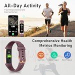 Sleep and Fitness Tracker with Heart Rate Monitor