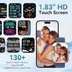 Alexa Fitness Tracker Smart Watch for Sleep & Health