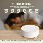 Kipcush White Noise Machine & Night Light