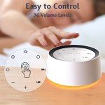 Brown Noise Sound Machine with Night Light & Timer