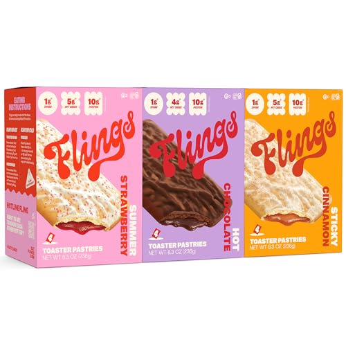 Gluten-Free High Protein Toaster Pastry Variety Pack