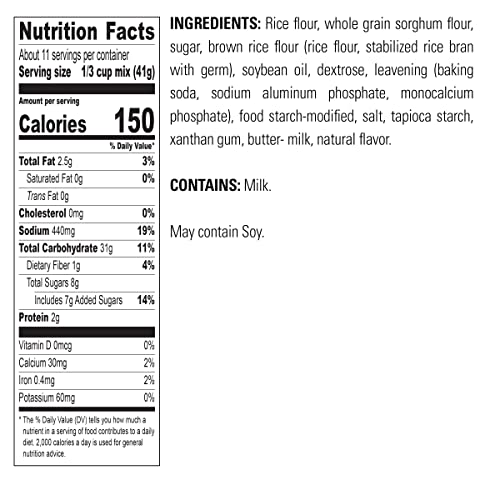 Krusteaz Gluten-Free Buttermilk Pancake Mix – 16 Oz