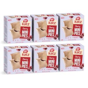 Katz Gluten Free Cherry Mini Pies - 6 Packs